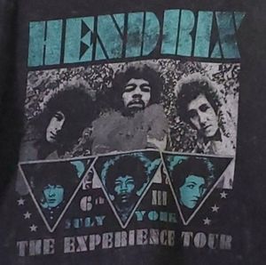 Karl Ferris Collection Jimmy Hendrix The Experience Tour graphic Tshirt …
